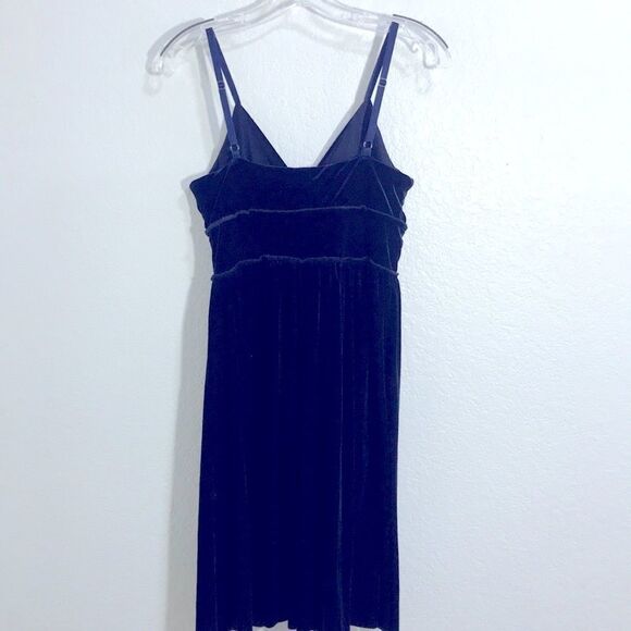 Aqua blue stretch Velvet dress- gorgeous! - Picture 4 of 14